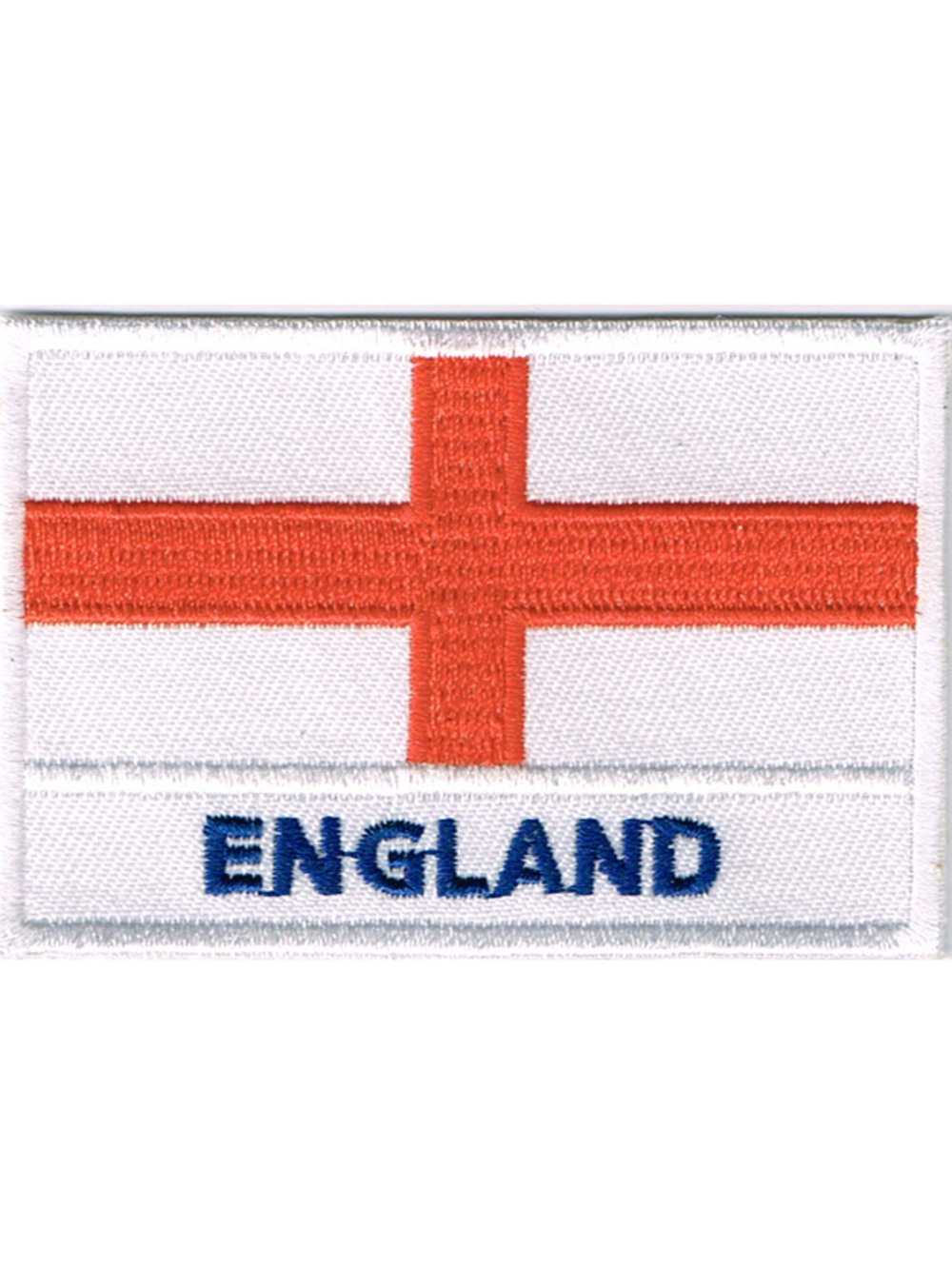 SAINT GEORGE CROSS FLAG PATCH england british english patriot patriotic